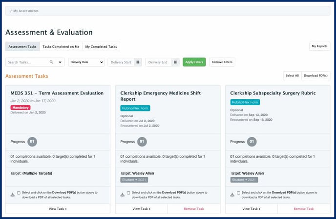 Learner A&E Dashboard