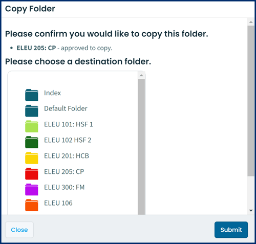 Copy a Folder