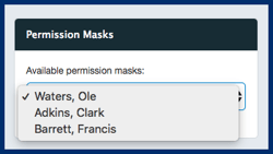 Permission Mask From Admin Assistant Perspective